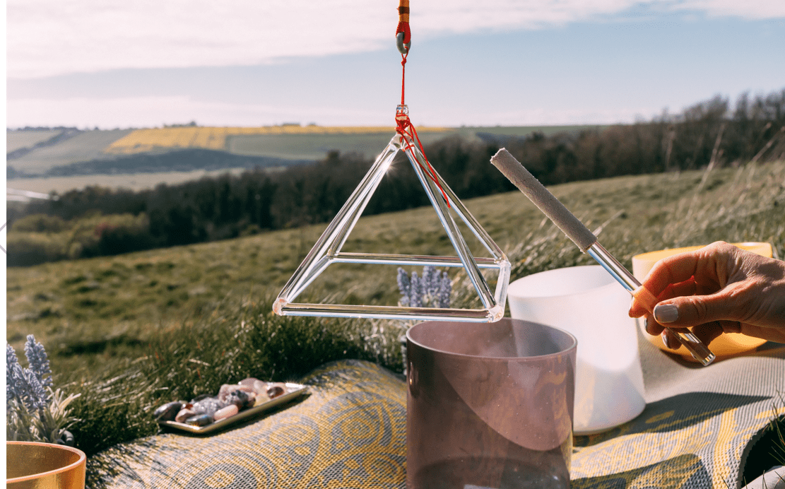 Singing Bowls On Hill